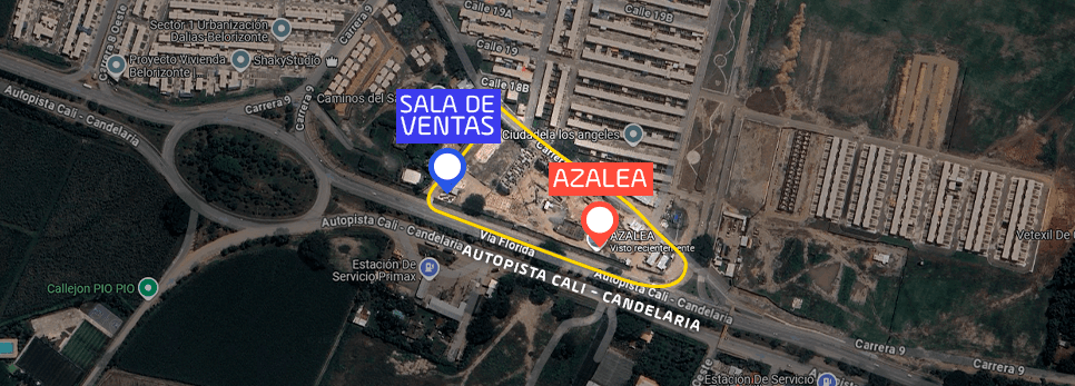 Ubicación Proyecto Azalea