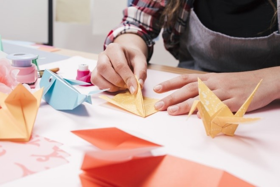Taller de origami inclusivo
