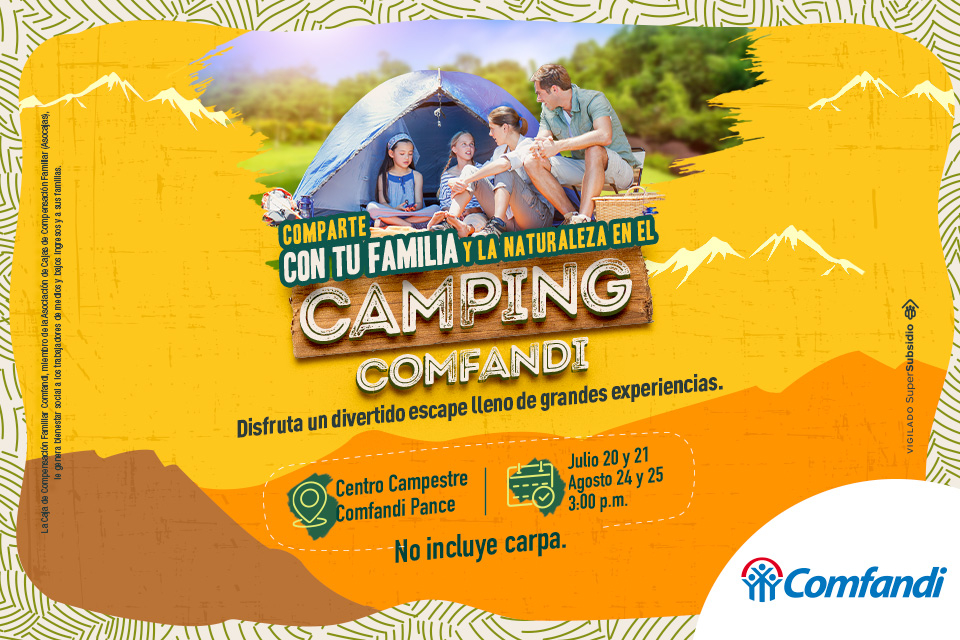 BANNER EVENTO CAMPING