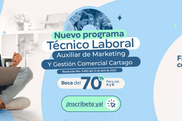 Técnico Laboral por Competencias en Marketing y Gestión Comercial - Cartago  