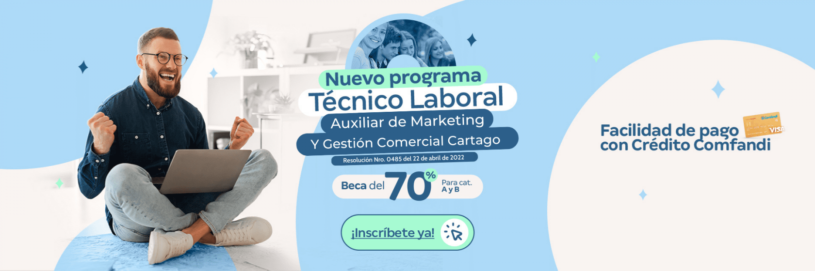Técnico Laboral por Competencias en Marketing y Gestión Comercial - Cartago  